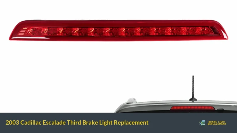 2003 Cadillac Escalade Third Brake Light Replacement