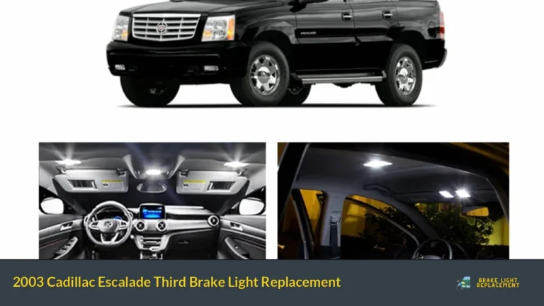 2003 Cadillac Escalade Third Brake Light Replacement