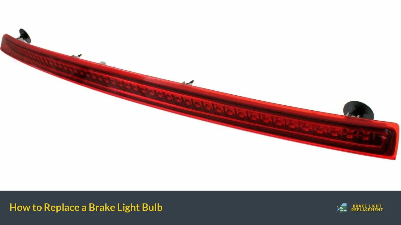 How to Replace a Brake Light Bulb