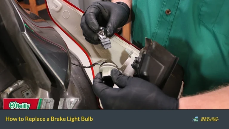 How to Replace a Brake Light Bulb