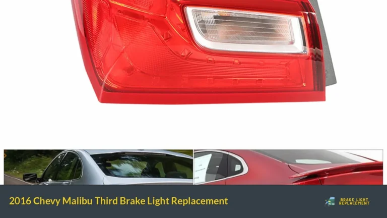 2016 Chevy Malibu Third Brake Light Replacement