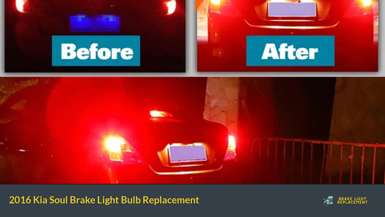 2016 Kia Soul Brake Light Bulb Replacement