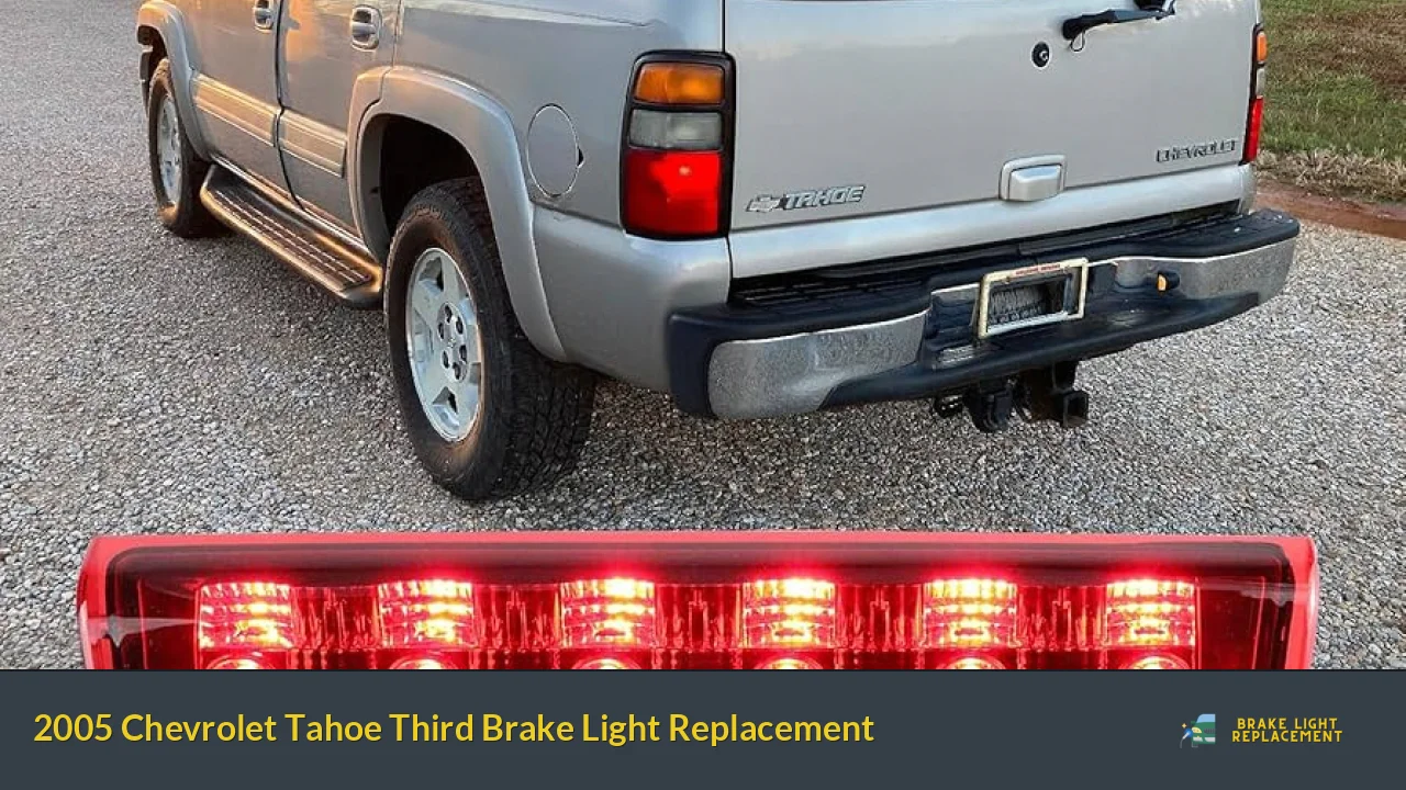 2005 Chevrolet Tahoe Third Brake Light Replacement