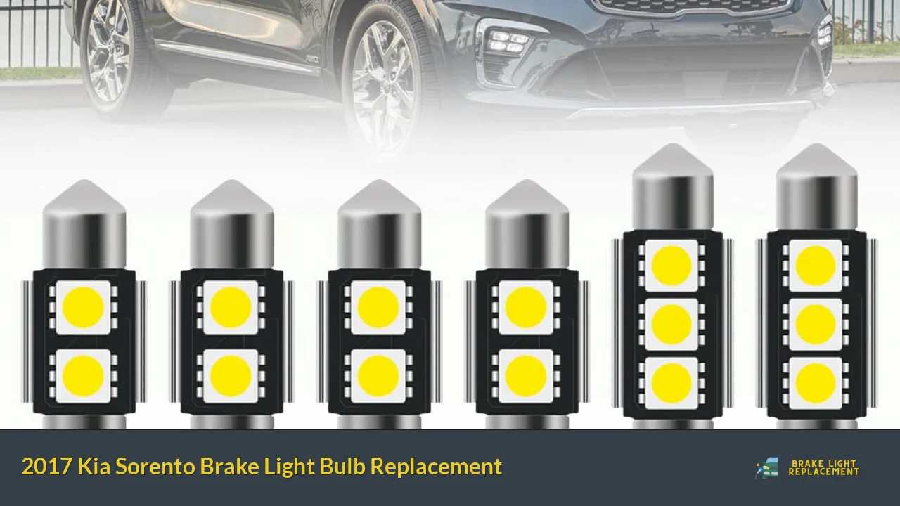 2017 Kia Sorento Brake Light Bulb Replacement