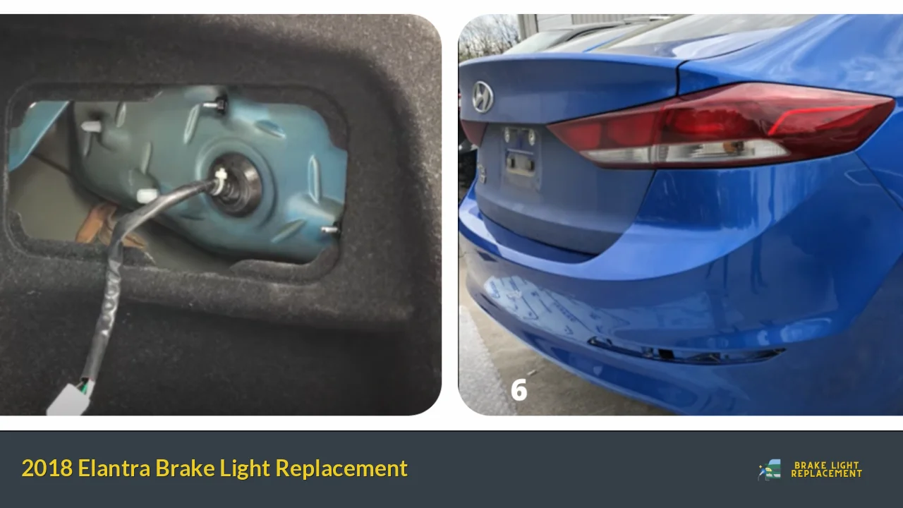 2018 Elantra Brake Light Replacement