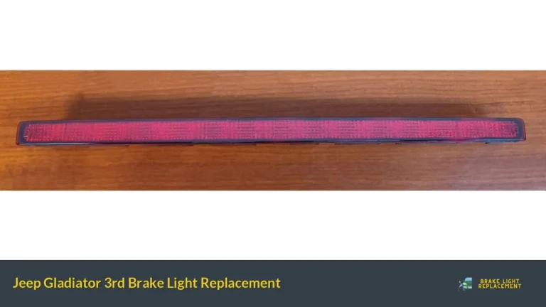 Jeep Gladiator 3rd Brake Light Replacement