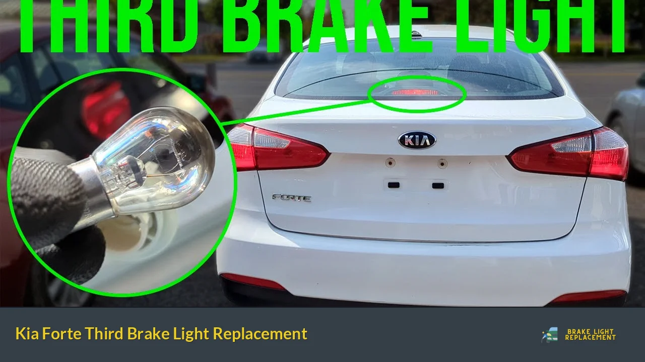 Kia Forte Third Brake Light Replacement