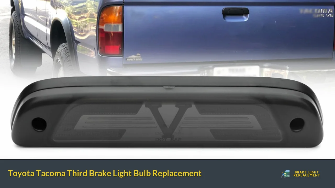 Toyota Tacoma Third Brake Light Bulb Replacement