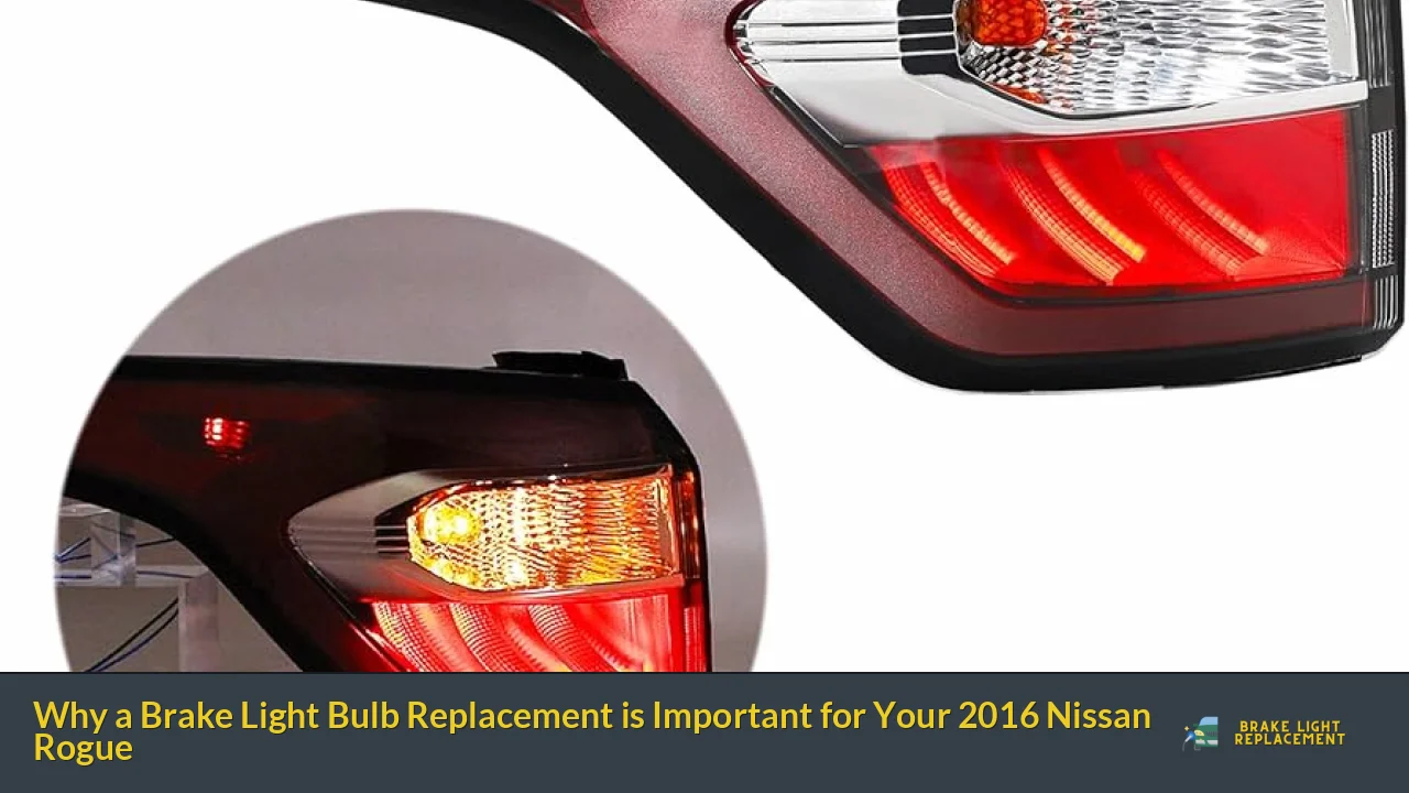 Why a Brake Light Bulb Replacement is Important for Your 2016 Nissan Rogue