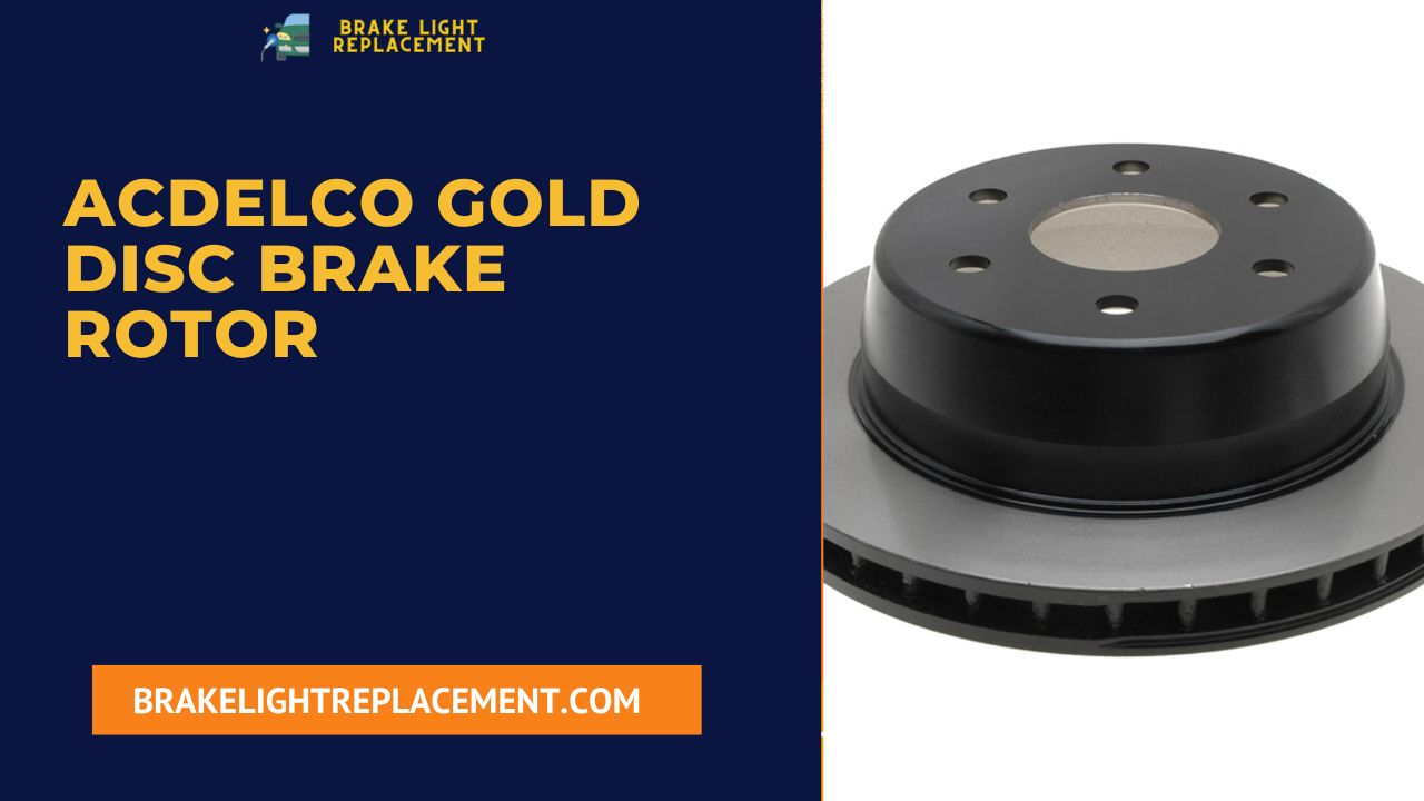ACDelco Gold Disc Brake Rotor