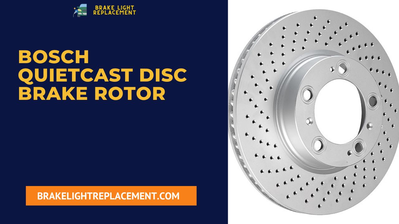 Bosch QuietCast Disc Brake Rotor