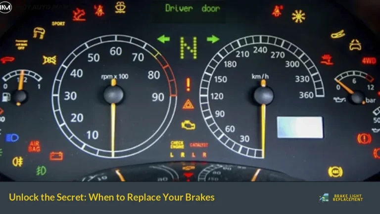 Unlock the Secret: When to Replace Your Brakes