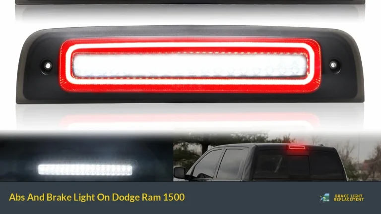 Abs And Brake Light On Dodge Ram 1500