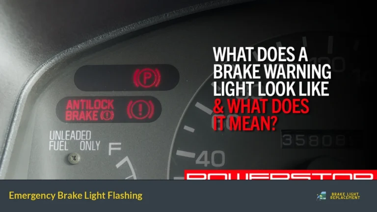 Emergency Brake Light Flashing