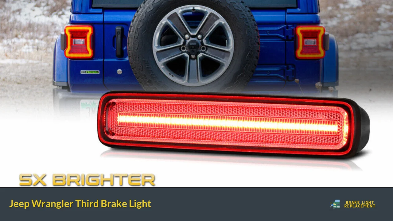 Jeep Wrangler Third Brake Light