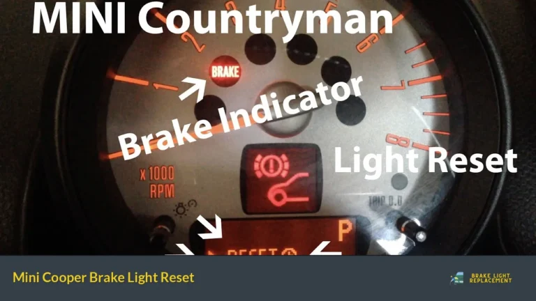 Mini Cooper Brake Light Reset