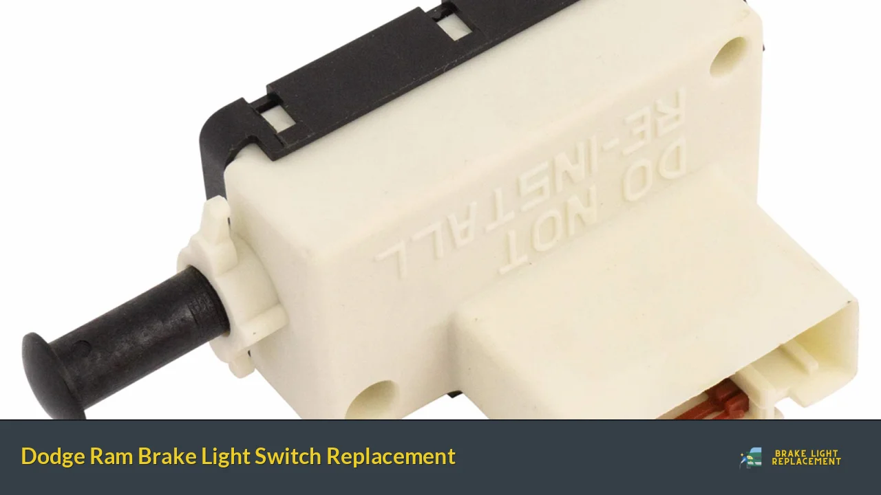 Dodge Ram Brake Light Switch Replacement