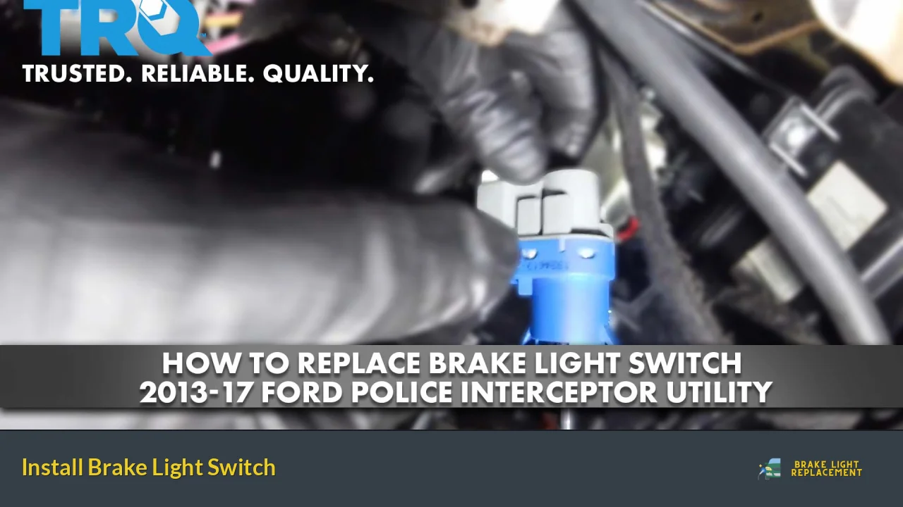 Install Brake Light Switch