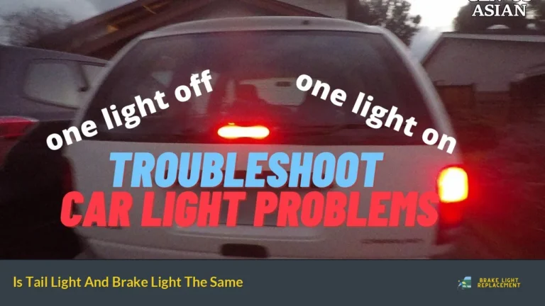 Is Tail Light And Brake Light The Same