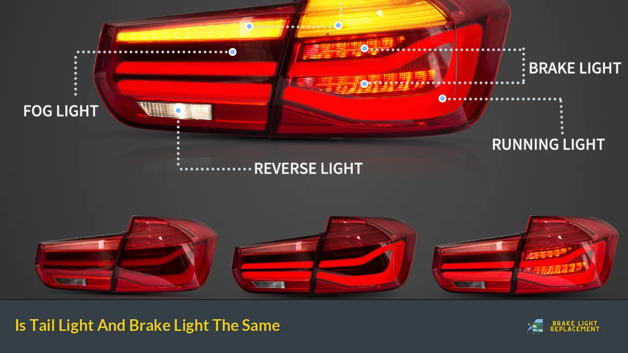 Is Tail Light And Brake Light The Same