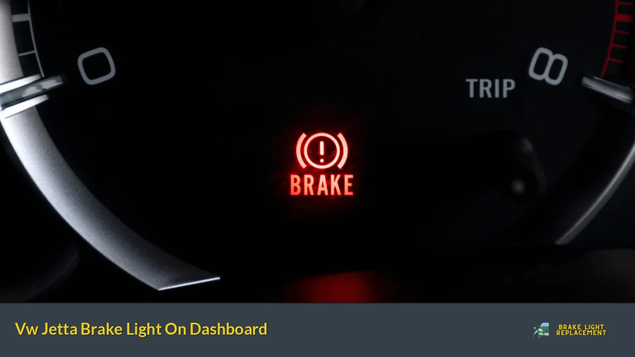 Vw Jetta Brake Light On Dashboard