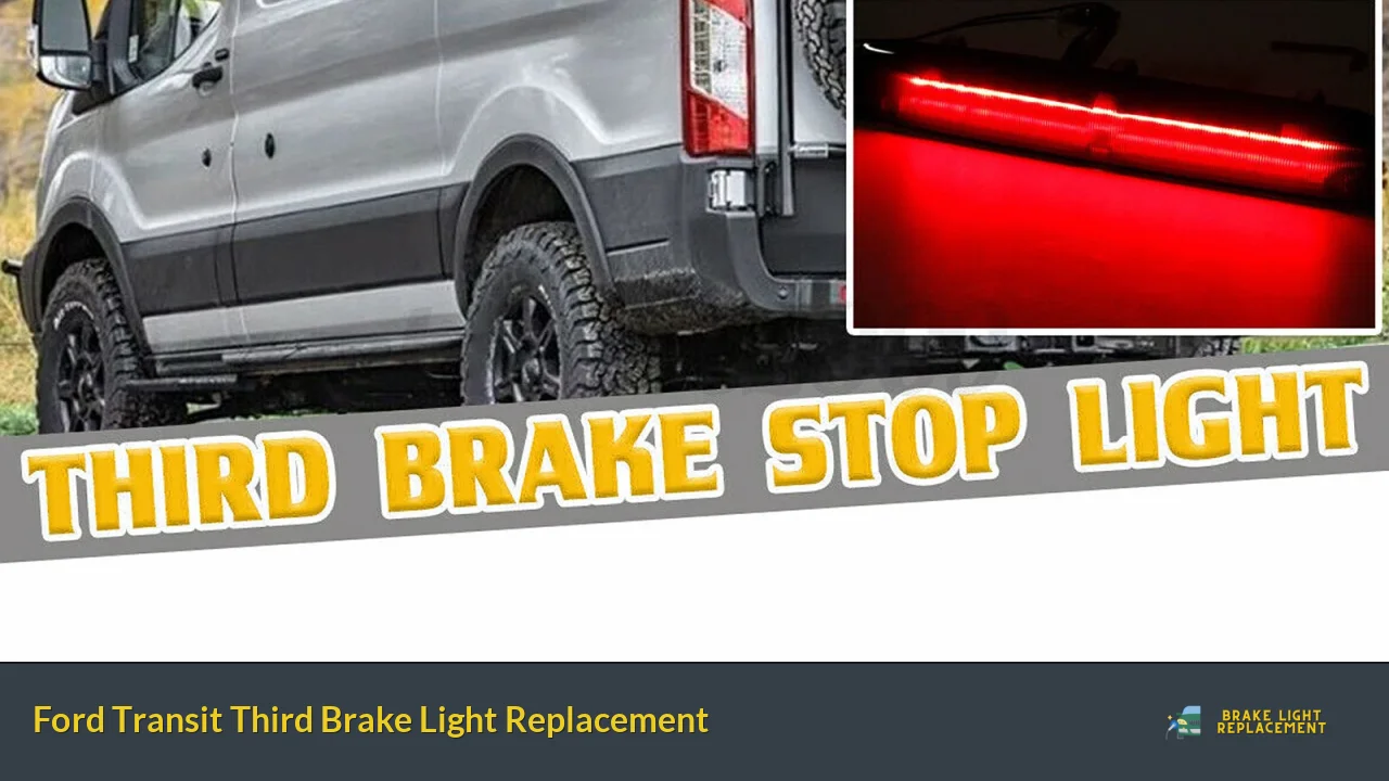 Ford Transit Third Brake Light Replacement