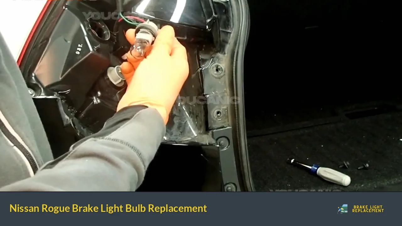 Nissan Rogue Brake Light Bulb Replacement