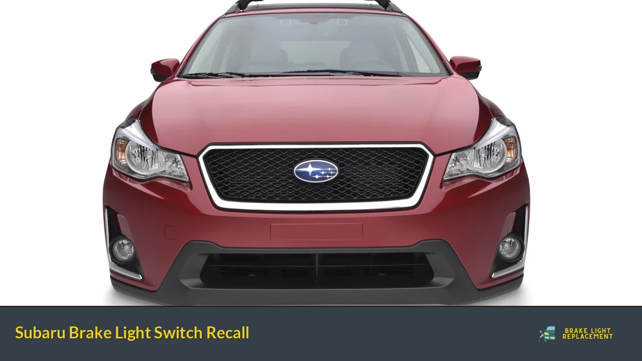 Subaru Brake Light Switch Recall