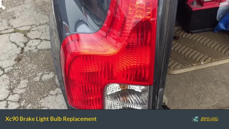 Xc90 Brake Light Bulb Replacement