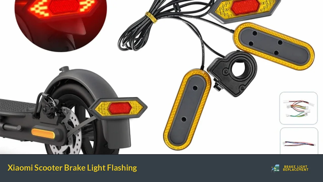 Xiaomi Scooter Brake Light Flashing