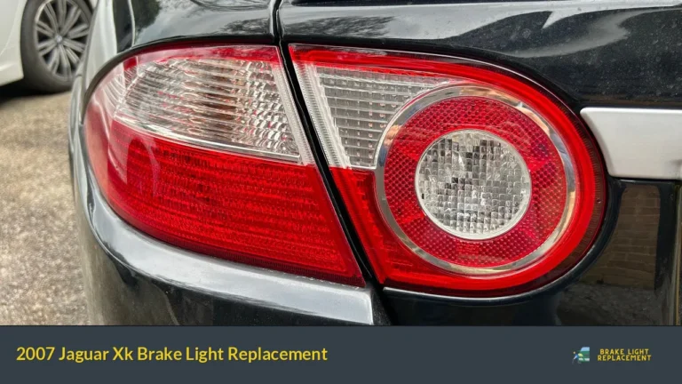 2007 Jaguar Xk Brake Light Replacement