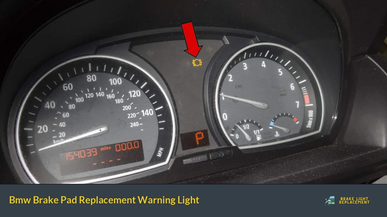 Bmw Brake Pad Replacement Warning Light