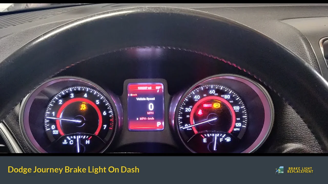 Dodge Journey Brake Light On Dash