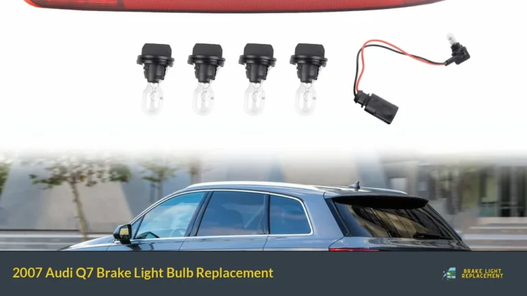 2007 Audi Q7 Brake Light Bulb Replacement