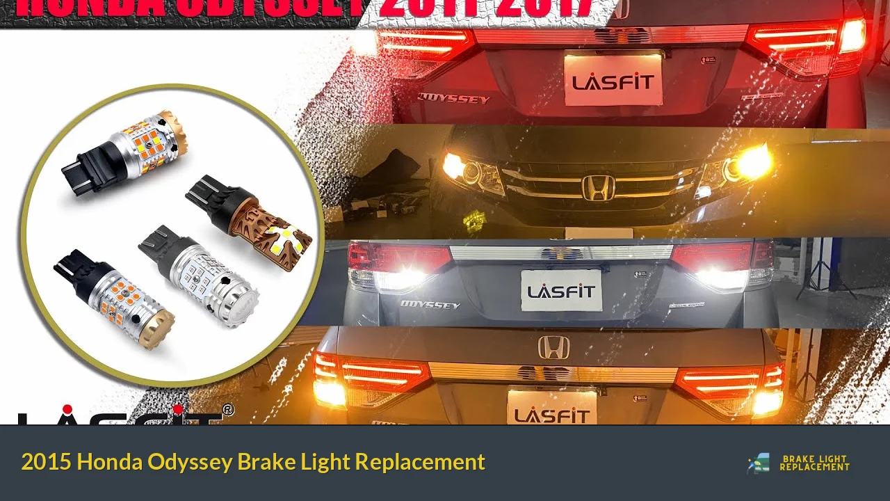 2015 Honda Odyssey Brake Light Replacement