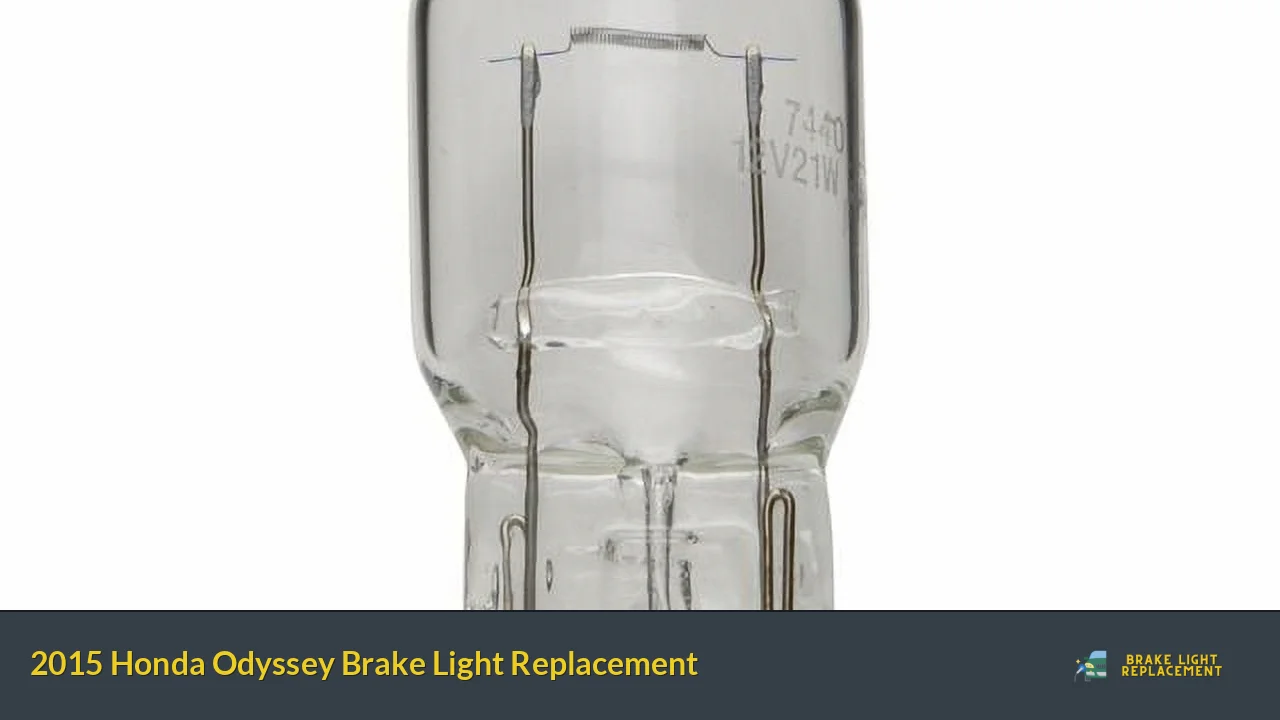 2015 Honda Odyssey Brake Light Replacement