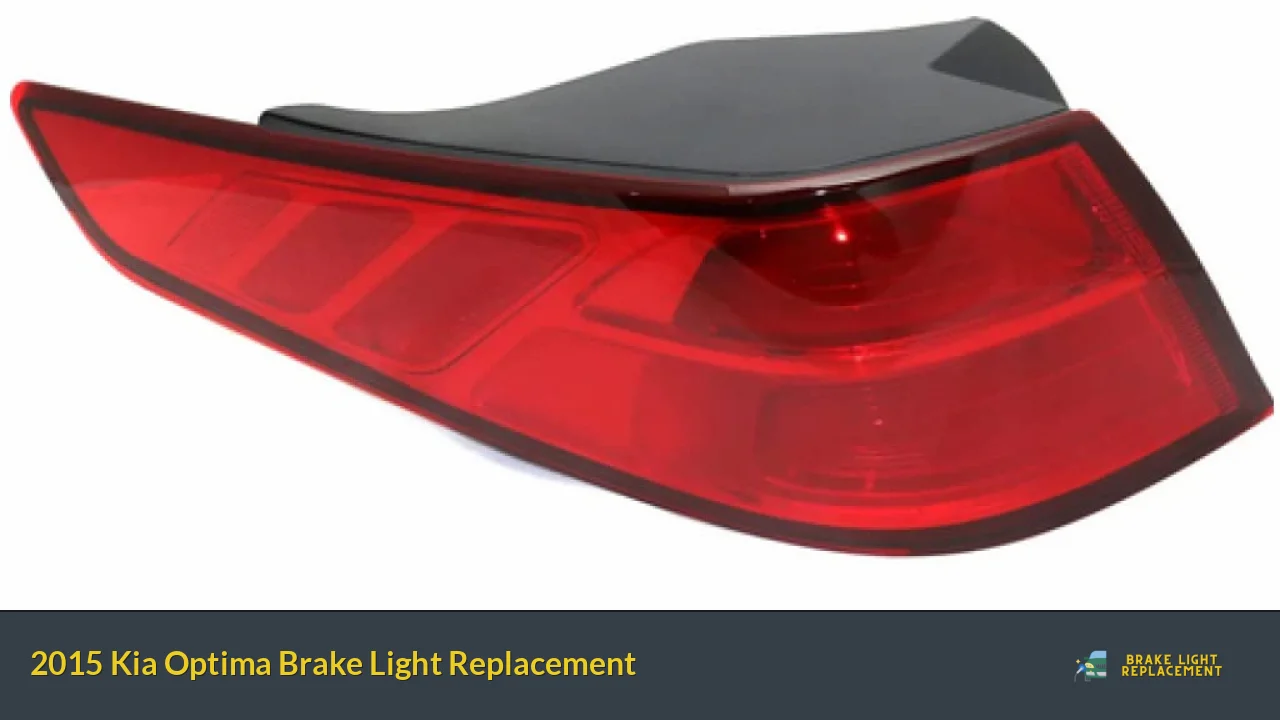 2015 Kia Optima Brake Light Replacement