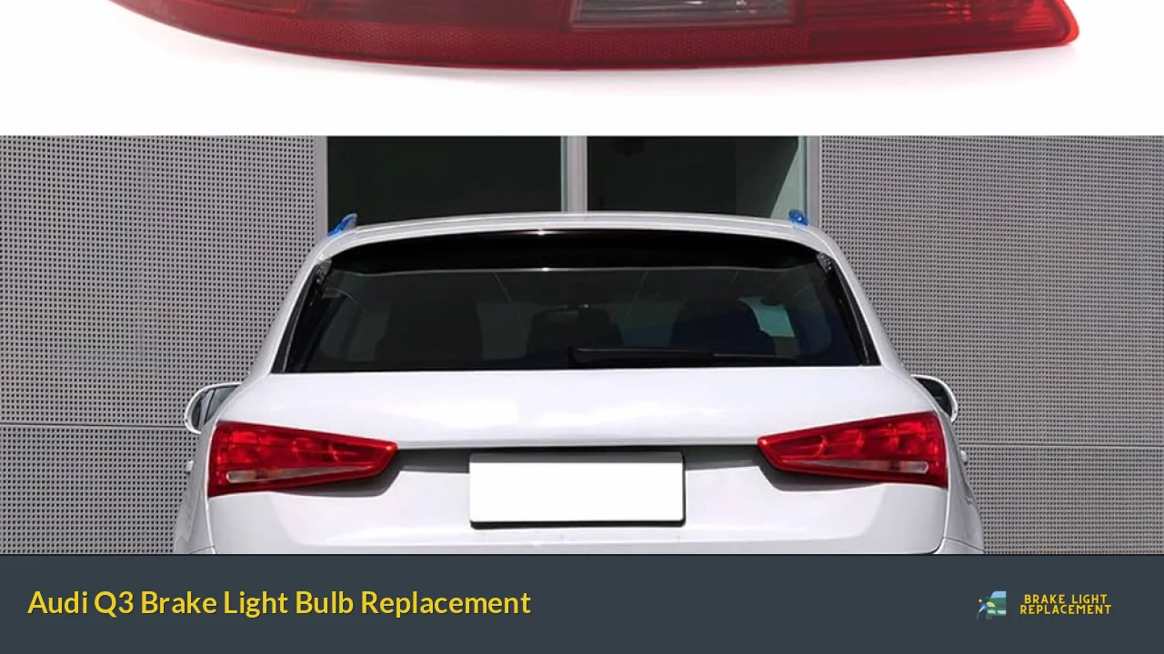 Audi Q3 Brake Light Bulb Replacement