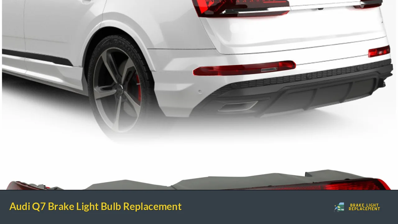 Audi Q7 Brake Light Bulb Replacement