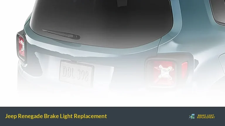 Jeep Renegade Brake Light Replacement