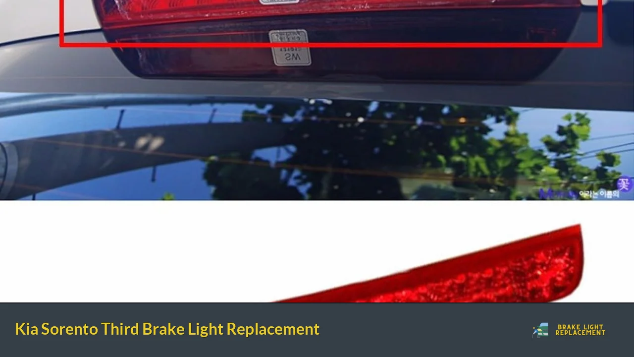 Kia Sorento Third Brake Light Replacement