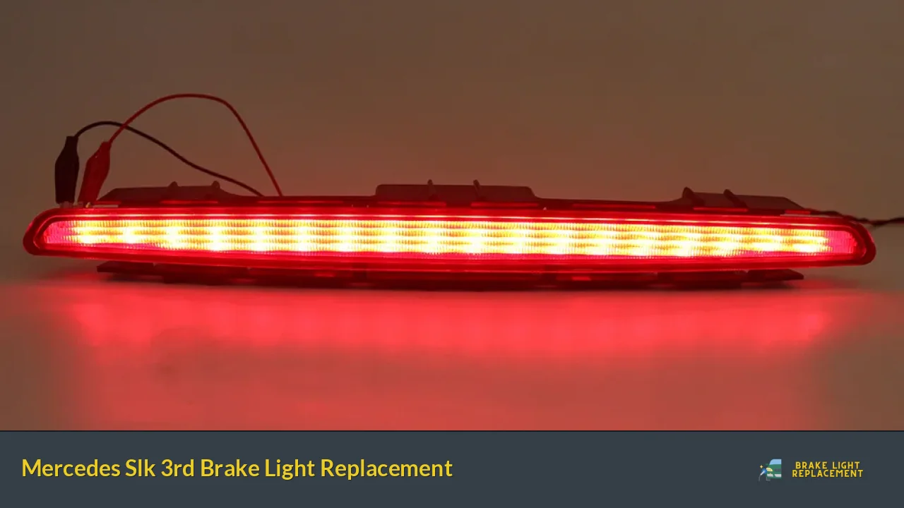 Mercedes Slk 3rd Brake Light Replacement