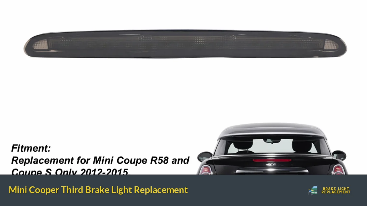 Mini Cooper Third Brake Light Replacement