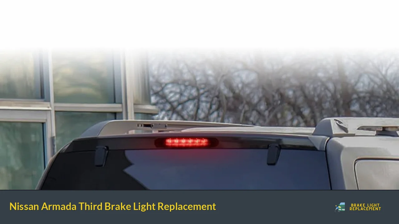 Nissan Armada Third Brake Light Replacement