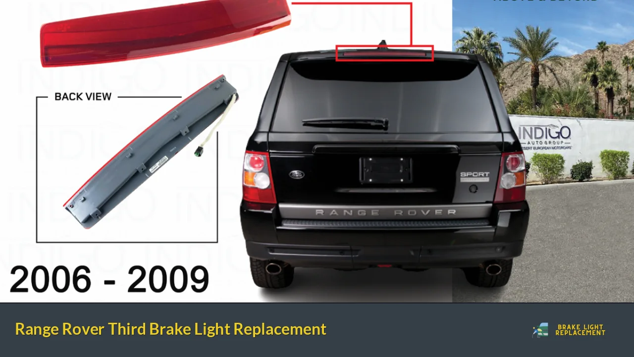 Range Rover Third Brake Light Replacement