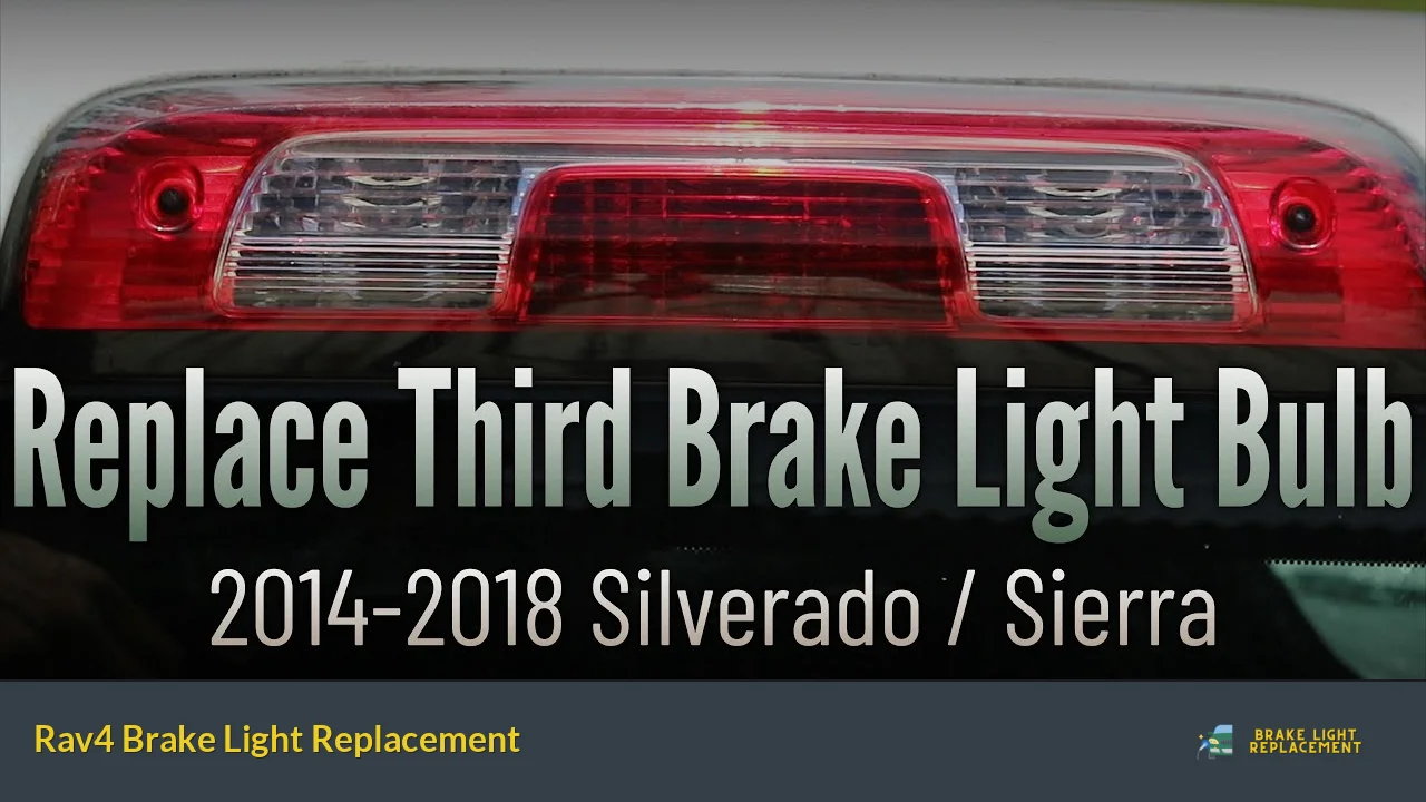 Rav4 Brake Light Replacement