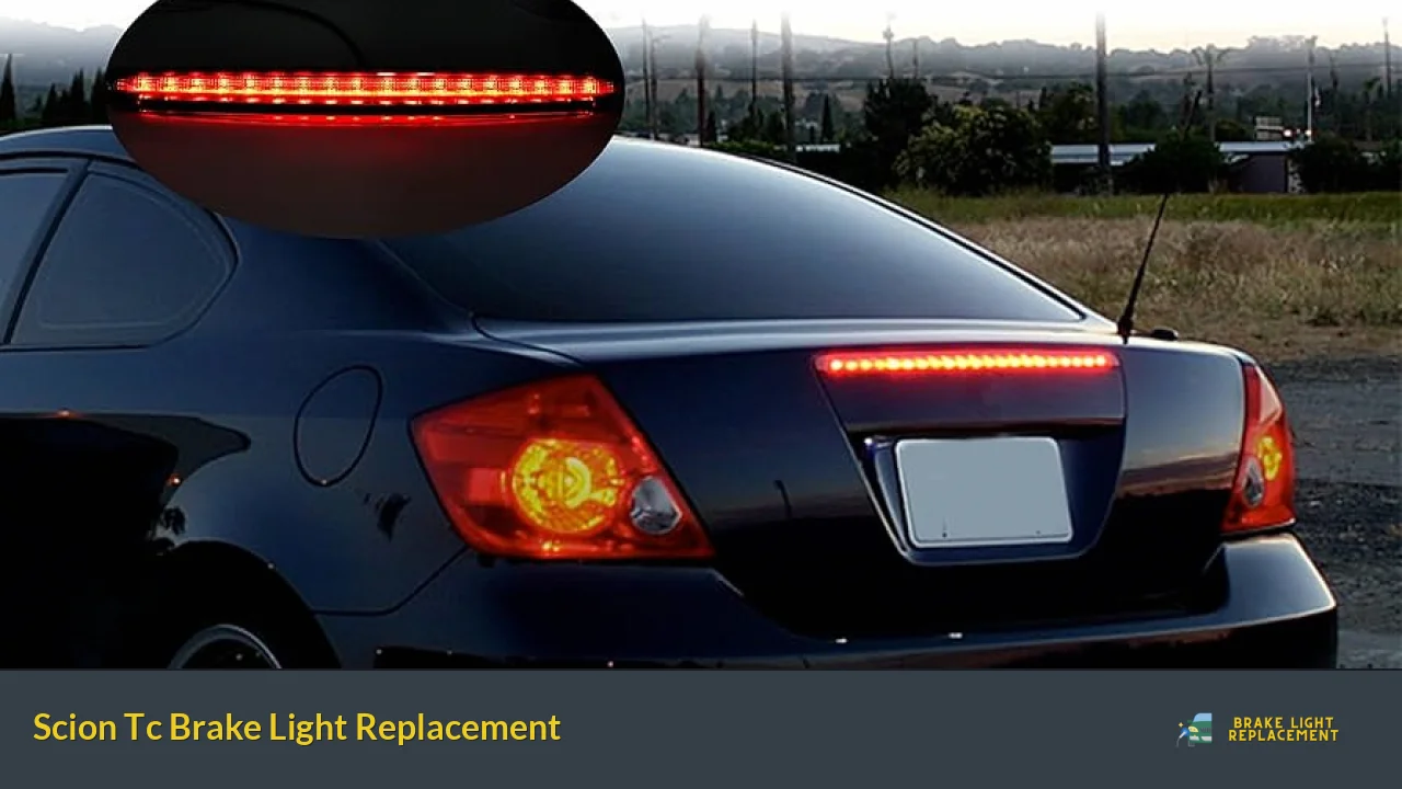 Scion Tc Brake Light Replacement