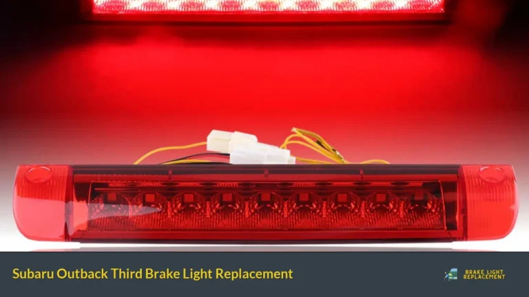 Subaru Outback Third Brake Light Replacement