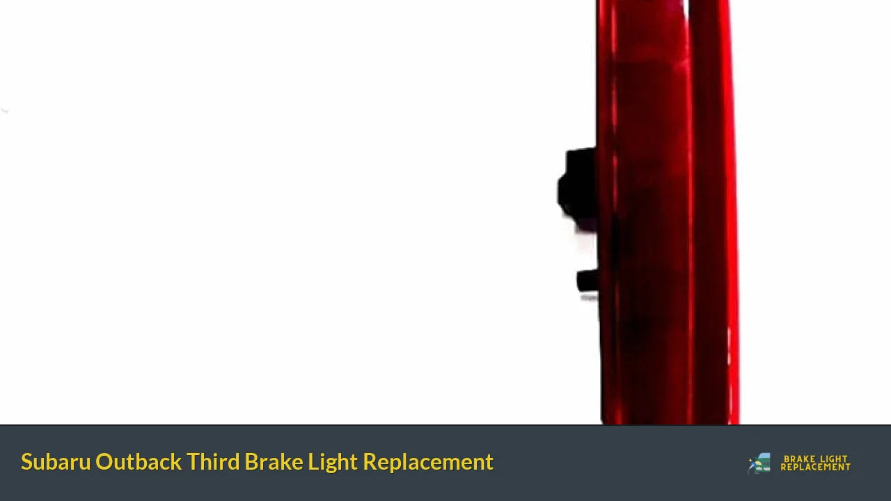 Subaru Outback Third Brake Light Replacement