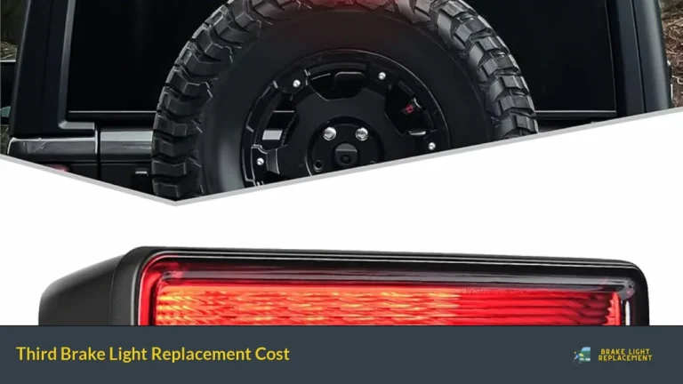 Third Brake Light Replacement Cost